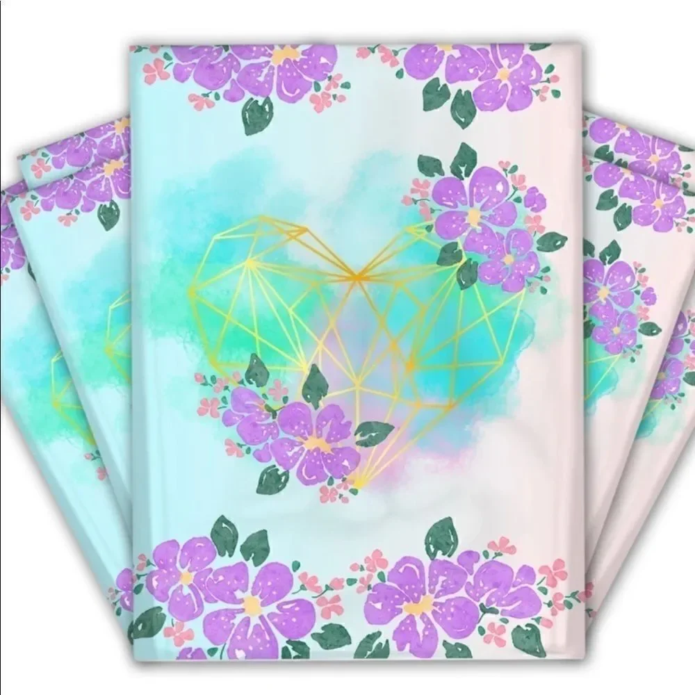 Poly Mailers MIX 6x9 10x13 Cherry 35pcs 35stickers